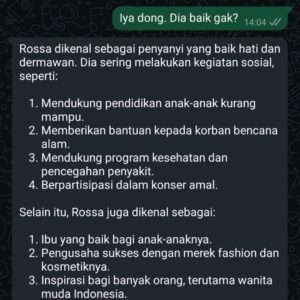 Rossa Instagram - Awalnya sih kek bener yaaa...

Tapi... NAHAAAA JADI KITU???