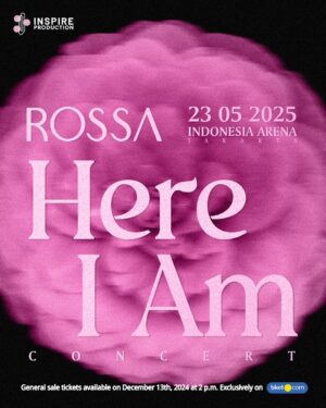 Rossa Instagram - Rossa “Here I Am” Concert

General sale tickets will be available on December 13th, 2024 at 2pm. Exclusively on @tiketcom

#HereIAMRossa #KonserRossa #Rossa