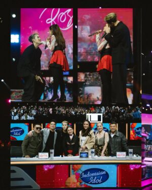 Rossa Instagram - Selfie sama si juri tamu yang lincah super aktif ini 😂😘 Uda nonton perform kita nyanyiin Tegar 2.0 belom? Apaaa rilis official aja yaaa?