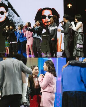 Rossa Instagram - Selfie sama si juri tamu yang lincah super aktif ini 😂😘 Uda nonton perform kita nyanyiin Tegar 2.0 belom? Apaaa rilis official aja yaaa?