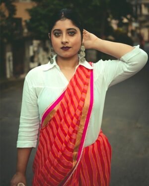 Rudrita Chatterjee Instagram - Old one. 
#fashionblogger #saree #sareelove #sareelover