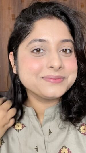 Rudrita Chatterjee Instagram - My everyday 10 minutes makeup routine 
#reels #reelsinstagram #reelitfeelit #reelsvideo #reelsindia #reelkarofeelkaro