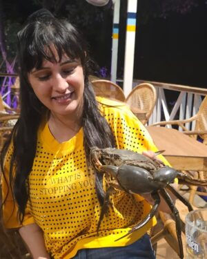 Saanvie Tallwar Instagram - When ♊️ meets 🦀

☆

☆ 

☆

#goa 
#love 
#peace 
#nature 
#travel 
#nomakeup 
#blessed 
#instagood
#instagram
#iloveyouall ❤️

#saanvietallwar