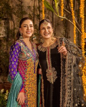 Saba Faisal Instagram - Wearing a piece of art from KhudaBaksh by Rashid Sidhu—where tradition inspires modernity, and every hand-embroidered detail is a celebration of culture and style. www