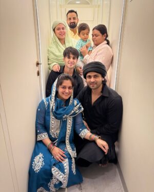 Saba Ibrahim Instagram - Alvida Mahe Ramadan 💚🤲🏻 🙂 @khalid_niaz23 @shoaib2087 @ms.dipika