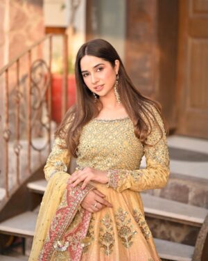 Sabeena Farooq Instagram - Love this traditional @mariabofficial @mariab.couture  look !
#Mariabbrides #Mehndilook
📸📸 @inshalakram_