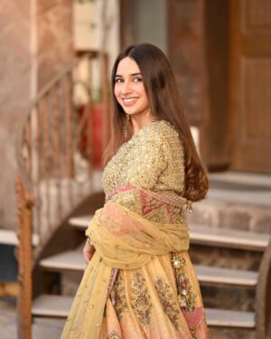 Sabeena Farooq Instagram - Love this traditional @mariabofficial @mariab.couture  look !
#Mariabbrides #Mehndilook
📸📸 @inshalakram_