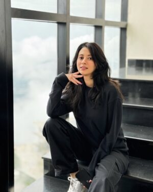 Sabeena Syed Instagram - It’s all about the black aesthetic for me these days 🖤