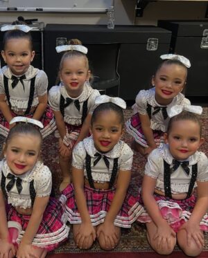 Sabrina Bryan Instagram - Little Miss Monroe and her girls are ready for COMP! Our first @ocpaaofficial Preview Show was one for the books! Watching her shine on stage was beyond emotional and OMG these costumes are a dream come true for this mama bear! 

Huge thank you to @candice_mihm and @rachelfazendin for working with our girls and creating the perfect routines for their girls first season! They have come SO FAR since auditions, you guys are truly the best! Can’t wait to see them at their first competition! #ocpaa #dancemoms #dancecoachbecomesdancemom #godhelpme #herewego #bestcostumesever