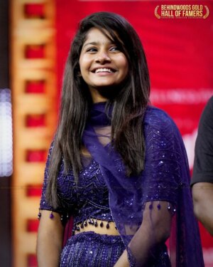 Sachana Namidass Instagram - Sachana Namidass – The Behindwoods Gold Hall of Fame Actor in a Supporting Role - Female! 🏆✨

#SachanaNamidass #BehindwoodsGoldHallOfFamers