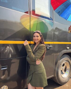 Sahiba Bali Instagram - vanity outside vanity 🚐📸