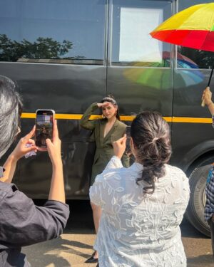 Sahiba Bali Instagram - vanity outside vanity 🚐📸