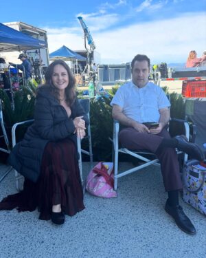 Sally Phillips Instagram - That’s a wrap on #AustinSeason2. So long, Canberra. Missing you already @mr_a_plus_michael @natalieabbott_ @actualbenmiller @gia.carides love ya @madsdyer #claregoingtowinanoscatonedaylovering @rebeccaob10 @ffrenchtoni #ericatheweaver the legend @scooter.w @belindabarunkewicz and #mardyscripty and gang. Thanks for the smooth running @shanshappysnaps for the BEST boom @cameron_diaz_official and for the larks @joejoeweatherstone @darrenashton @nebc01