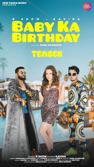Samiksha Bhatnagar Instagram - 🔥 The party’s about to get lit! 🎉 
🎂 Watch @bisshodey, @rapperkavira, and @samikshabhatna1 bring the vibes in *Baby Ka Birthday*! 
🎶 The teaser is out now – only on @desi.tadkamusic! 

#BabyKaBirthday #DesiTadkaMusic #HousePartyGoals #PartySong