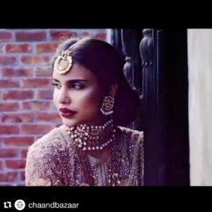 Sana Sarfaraz Instagram - #Repost @chaandbazaar with @repostapp
・・・
Here's the much awaited teaser to our recent photoshoot as modelled by the stunning @sanasofficial and gorgeous jewels by @arrested_metal For all enquiries on any of he outfits featured in the video please dm us 😍 #asianweddingideas #chaandbazaar #2017wedding #bridalwear #partywear #sanasarfaraz
