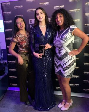 Sana Sarfaraz Instagram - What an amazing experience from last night! From being awarded with the “Best Look” title to meeting some amazing people in Dubai! Thank you @shomailamaurer @emiratesfashionistaofficial @emiratesfashionista @maher.alkhaja for such a refreshing event! Here’s to @liliane.avalos @noha.sharaff and our friendship! @sarahsarfaraz #emiratesfashionista #dubaifashion #dubaisocial #newyearevent #sequinedgown #maheralkhaja #shomailamaurer #happynewyear #newyearnewme