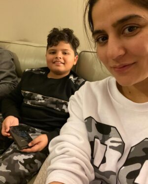 Sanam Baloch Instagram - "When GOD made nephews,
I got the best one” ❤️ Love you khala jee “JAAN”
#myteapartner☕️ He makes the best tea in the world but only for me 🥰 @sindhyarcameron 💙