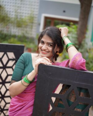 Sangeerthana Vipin Instagram - 🍃

📸 @suhail_choyi_photography 
🥻 @kaithari_nesavu_sarees 

#traditional #photooftheday #photography #saree #instagram #instalike #instagood #sareelove #sangeerthanavipin #traditionalwear