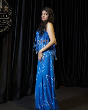 Sangeerthana Vipin Instagram - 🦋

Shot by  @photojamsstudio 
Outfit @reina.hyd 
Styled by @bharathgandhiofficial 
Styling team @saisudhanag 
Location @navikacafe