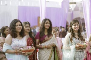 Sangeetha Sringeri Instagram - Atlast got these pics 📸 🤣 from @being.yogic 's wedding.. yeeaay.
My first besties marriage and a memory to cherish forever.
The marriage was in Lucknow, all together a new vibe, different tradition and me.. m just being me here 😁