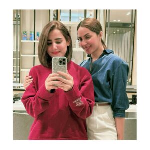 Saniya Shamshad Instagram - Cherishing the moments with this incredible person who brings so much joy to my life! 🌟❤️