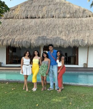 Sanjana Sarathy Instagram - Srilanka served the views and we served the vibes! 
Celebrating our cutest manjuluuuuuu! #30andfabulous 💜✨🧿
.
.
.
.
#srilanka #vibes #vacay #vacaymode #birthdaytrip