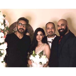 Sara Hussain Instagram - Birthday celebration 2020 💕 
@adnansid1 @saqibmalik33 @hassanhsy 
#SaraLoren #BirthdayEve