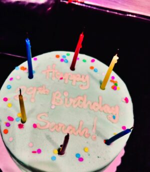 Sarah Gilman Instagram - 🎂 10,588 days and counting. thank you to everyone who took the time to send birthday wishes — I’ve been making the effort to stay off my phone and in whatever present I’ve plopped myself in, but I’ve seen them and have felt so loved and so thankful. as 29 begins, I’m recommitting to just trying to do my best—though our best looks different every single day. ever grateful to still be here and more dedicated than ever to helping anyone struggling find reasons to stay. remembering i always have more to learn and understand—especially about other people and the world we live in. trying to be more patient, more silly, less irritated, less afraid, more resilient. more wandering, more wondering. and, above all, more grateful each and every day.