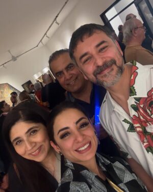 Sarwat Gilani Instagram - Thank you @amingulgee & @gulgeezarmeen for opening the doors to the Gulgee Museum to us the public today. It is a treasure for the entire world. 

Surrounded by love @yashyder @ambreenart @friehaaltaf @saqibmalik33 @ayazaniskhan @zorsay.nyc @zarmeene