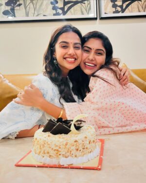 Satya sri Instagram - Celebrating the most beautiful soul today! 🎂✨ 
Wishing you many more years of happiness and  endless positivity light up every room.
my dear friend @meenakshichaudhary006 GARU 
You are such a kind-hearted, down-to-earth, and beautiful soul. ❤️🤗
I’m truly grateful to work with someone as wonderful as you. May your life be filled with even more joy and blessings, and may you continue to achieve great success. Happy Birthday once again!❤️❤️😘😘

#birthdaylove #celebration #friendship #love #meenakshichaudhary #instagood #me_satyasri