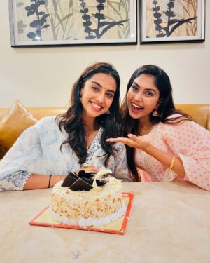 Satya sri Instagram - Celebrating the most beautiful soul today! 🎂✨ 
Wishing you many more years of happiness and  endless positivity light up every room.
my dear friend @meenakshichaudhary006 GARU 
You are such a kind-hearted, down-to-earth, and beautiful soul. ❤️🤗
I’m truly grateful to work with someone as wonderful as you. May your life be filled with even more joy and blessings, and may you continue to achieve great success. Happy Birthday once again!❤️❤️😘😘

#birthdaylove #celebration #friendship #love #meenakshichaudhary #instagood #me_satyasri