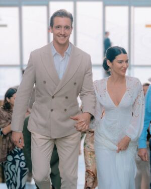 Scarlett Mellish Wilson Instagram - Mr & Mrs Howes | 10.03.2025 ✨

A week ago, we became husband and wife in the most beautiful, intimate ceremony surrounded by some of our closest friends and family .
It was small, personal, and filled with a lot of laughter and so much love ! 

Our loved ones who travelled across the world to spend it with us ! We are so grateful 🙏🫶🏼 we love you