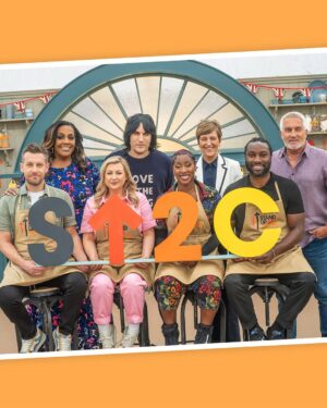 Scarlette Douglas Instagram - Making dough to raise dough... The Great Stand Up To Cancer Bake Off starts Sunday 16th March at 7.40pm on Channel 4. #GBBO