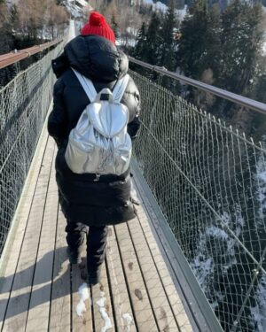 Scherezade Shroff Instagram - Stunning Aletsch Arena! We spent the first few days of our trip moving between two gorgeous villages- Bettmeralp & Brig and here are some of my favourite moments!

1️⃣ Snow shoeing with view of the Aletsch glacier ❄️ 
2️⃣&3️⃣ Sledging in beautiful Bettmeralp 🛷 
4️⃣Ice-skating( or at least trying to) in Brig⛸️
5️⃣Beautiful Brig🎄
6️⃣ Me with my favourite reindeer 🦌 
7️⃣&8️⃣ The spectacular Goms Bridge 🌁
9️⃣Being tourists at Bettmeralp 🫰🏻
1️⃣0️⃣&1️⃣1️⃣ ski lift from Hohfluh down to Riederalps ⛷️ 
1️⃣2️⃣ Snow shoeing with view of the Aletsch glacier ⛄️ 
1️⃣3️⃣ Train rides that make you feel like you’re in a 🎥 
1️⃣4️⃣ My new favourite drink 🤤
1️⃣5️⃣&1️⃣6️⃣ Bettmeralp 💒 
1️⃣7️⃣ 🇨🇭 Crew
1️⃣ 8️⃣ Here’s to more snow & Glühwein 🍷 

#ineedswitzerland #inlovewithswitzerland #traveldiaries #snow #brig #bettmeralp #hosted #winterwonderland #wintertravel