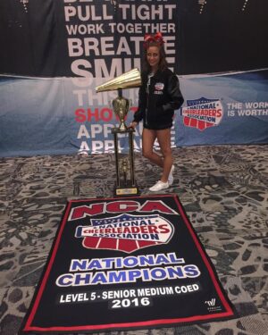 Shannon Woolsey Instagram - feeling nostalgic since nationals is this weekend
how has it been 5 years since i last competed at NCA.. yikes. 👵🏼 well enjoy some of the pictures i still have from kay bailey convention center since its the last year there!!