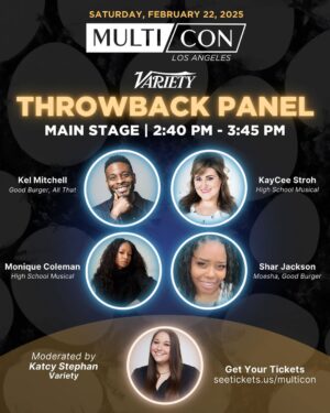 Shar Jackson Instagram - Join for our wildfire recovery benefit with all proceeds supporting the @launitedway. Everyone loves a throwback! Get your tickets to MultiCon for a healthy dose of nostalgia! Join the incomparable @iamkelmitchell @_moniquecoleman @kaycstroh and @shar_jackson to talk all about our favorites from back in the day. Moderated by @variety ‘s own @katcystephan you are not going to want to miss this. All proceeds donated to @launitedway Get your tickets! #MultiConLAStrong