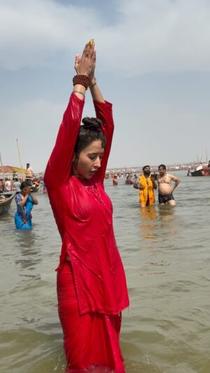 Sharanya Jit Kaur Instagram - Mahashivratri 🕉️ 

#mahakumbh #happy #mahashivratri #omnamahshivaya #praygraj #blessed