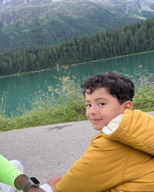 Sharmila Faruqui Instagram - St Moritz -totally worth 8 hour journey from Zermatt
