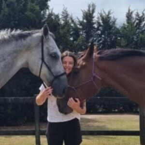 Sharni Layton Instagram - I know I complain a lot about my 2 x giant unrideable banana monkeys who have constant vet issues and drain my bank account (thanks to poor treatment from the racing industry) but I actually don't know what I would do without them. My big beautiful baby boys. Luckiest girl in the world.