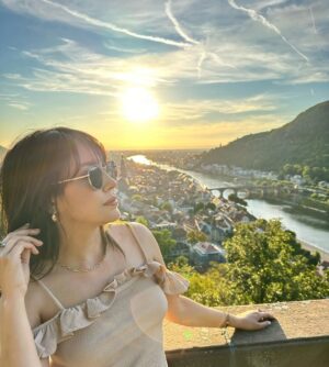 Shazia Naz Instagram - I am in love with the mesmerising city Heidelberg!! feeling all the feels 🫀 have you ever been ? 

.
.
.
Fascinating history - our famous poet Allama Iqbal spent some time studying Philosophy, Literature and German in university of Heidelberg, to commemorate the residence of the famous poet in Heidelberg, one of the street on the banks of the Neckar was named after him ”Iqbal Ufer ” Moreover, there is a small stone monument on which his poem ”Ek Shaam Nekar ke kinare” is engraved. 
.
.
.
.
.
.

#shazianazkhan #placestovisit #heidelberg #chicstyle #travelawesome #beautifulplaces