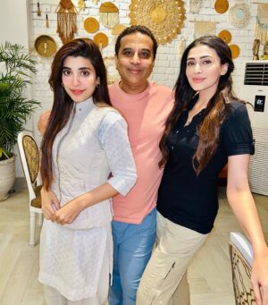 Shermeen Ali Instagram - Thankyou so much @asimyar for such a fun evening♥️