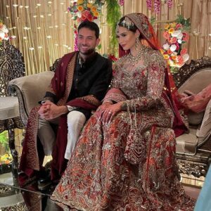 Shermeen Ali Instagram - Shendi♥️ @zarmeenzaheer wearing my favourite @mariahassanali