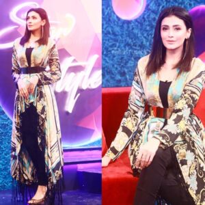 Shermeen Ali Instagram - Star & Style premiering this Eid on @ptvhome.official with @asimyar makeup @nabila_salon photography @hbnphotographer