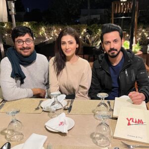 Shermeen Ali Instagram - Thankyou so much Sharjeel for the amazing dinner plus super company @bilal.qureshi