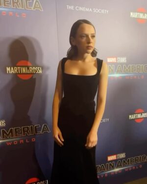 Shira Haas Instagram - CAPTAIN AMERICA: BRAVE NEW WORLD IS OUT IN THEATERS TODAY! What a ride. 

Huge thanks to all the incredible people who made me feel my absolute best this past week—and to everyone for all the love!

Hope you enjoy the film as much as we loved making it. Happy Valentine’s Day & let’s go! 💥💕

@officialcaptainamerica 
@marvelstudios 
@marvel 
@sweetbabyjamie 
@marki 
@shaynagold 
@gettyentertainment 
@dimitrioskphoto 
@zohar_agency