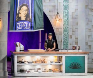 Shirley Chung Instagram - Hiii Loves!  I am on the new show @foodnetwork , House of Knives! 🔥🔥🔥🔪Shirley 1.0 shot this before the cancer diagnosis. Not only this competition tested our cooking skills, but also strategy plays. It was incredible stressful and competitive, but we created some of our best dishes on this show! I can’t wait to finally watch it! ❤️ I am currently at 1.9 😆 Hopefully 2.0 is just around the corner. Recovering therapies every week, I have to relearn 2 of my favorite things, eating and talking all over again, and adjust to the mentality that I will never be the same.  I believe my competitive fighting spirit as a chef helped me got through many hellish painful situations in my cancer journey. I treated my radiation burns and blisters as my battle wounds from the kitchen 💪 Some more tests and small surgeries are scheduled the end of the April, 2.0 will emerge very soon! 🦄🐦‍🔥. House of Knives
 
Premiering Tuesday, March 18th at 9pm – “Welcome to the House of Knives” – PREMIERE!
Host Scott Conant welcomes six of the world’s most prestigious and talented chefs to the House of Knives arena for a groundbreaking competition where culinary skill meets strategy. The chefs create dishes using a signature ingredient in hopes of impressing Culinary Council judges Marcus Samuelsson and Judy Joo to become the very first ruler of the game and avoid banishment. Then, a culinary legend enters the arena and rattles the nerves of the remaining contenders, while a huge advantage is given to the chef who demonstrates the best mastery of spicy cuisine. One contender’s shocking strategy proves that culinary expertise alone won’t keep you safe in the House of Knives.
 
#HouseOfKnives @FoodNetwork @StreamOnMax @discoveryplus #chefshirleychung #dumplingmafiaqueen #fuckcancer #cancerwarrior
