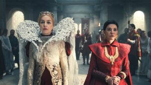 Shohreh Aghdashloo Instagram - The White Tower awaits. Who’s ready to see the rest of the outfit? 😉

بی صبرانه در انتظار آغاز این سریال تلویزیونی در آمارون پرایم و معرفی شخصیتی که در آن بازی می‌کنم هستم و البته عکس کامل این لباس که در عکس میبینید. این سومین فصل  سریال “چرخ زمان” است و اولین فصل همکاری من با این سریال. اگر به سریال های متفاوت و داستان های عمیق علاقهمند هستید و فصل اول و دوم را هنوز ندیه اید می‌توانید آن ها را در امارون پرایم ببینید و آماده فصل سوم باشید. به زودی با اخبار بیشتر در باره این سریال.❤️

#WheelOfTime
