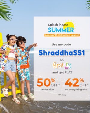 Shraddha Arya Instagram - #Collaboration with @FirstcryIndia

Summer is here, and I couldn’t wait to refresh my little ones’ wardrobes! ☀️ I picked the cutest breezy frocks, comfy cotton shorts, and playful rompers from @FirstcryIndia for my boy and girl.

I love bright colours, fun patterns, and soft, breathable fabrics that keep my kids cool and comfy. A cute cap and comfy sandals complete the summer look!

Seeing them in these outfits makes me feel like the happiest mom.

Ready to upgrade your kids’ summer wardrobe? Head to Firstcry.com and use my code *ShraddhaSS1* for 50% OFF on fashion & 42% OFF on everything else!

@FirstcryIndia

#FirstcrySpringSummer25 #splashinsummer2025 #firstcryfashion #FussNowAtFirstcry #firstcryIndia #firstcry #shopatFirstcry
