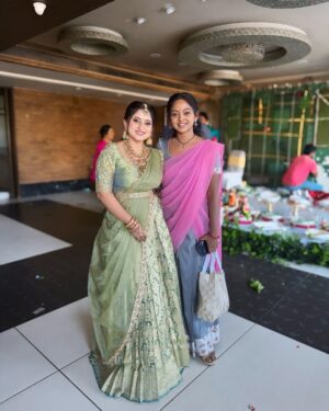 Shruthi Ramesh Instagram - ❤️✨

Mua: @makeupbyshruthiramesh 
Designer: @dt_bridalstudio