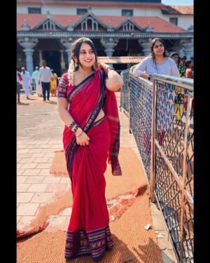 Shruthi Ramesh Instagram - Being his ಪಾರ್ವತಿ ❤️🪷✨